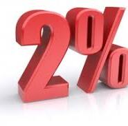 DARUJTE NÁM 2%